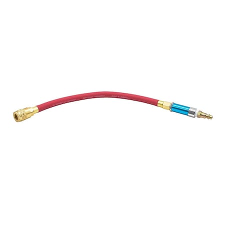 Interstate Pneumatics 1/4in Industrial Quick Connect 50 PSI Regulator Whip WR1105-QC